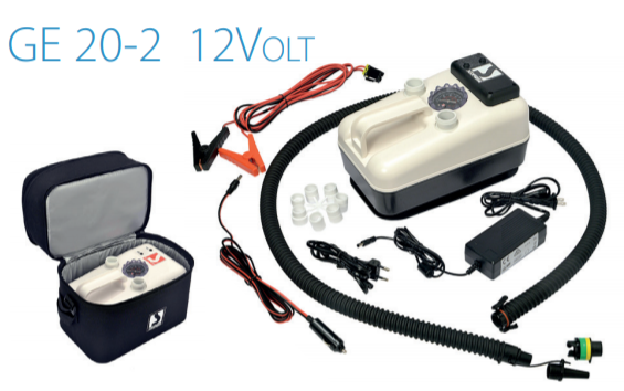 Schlauchbootpumpe GE 20-2 12Volt 