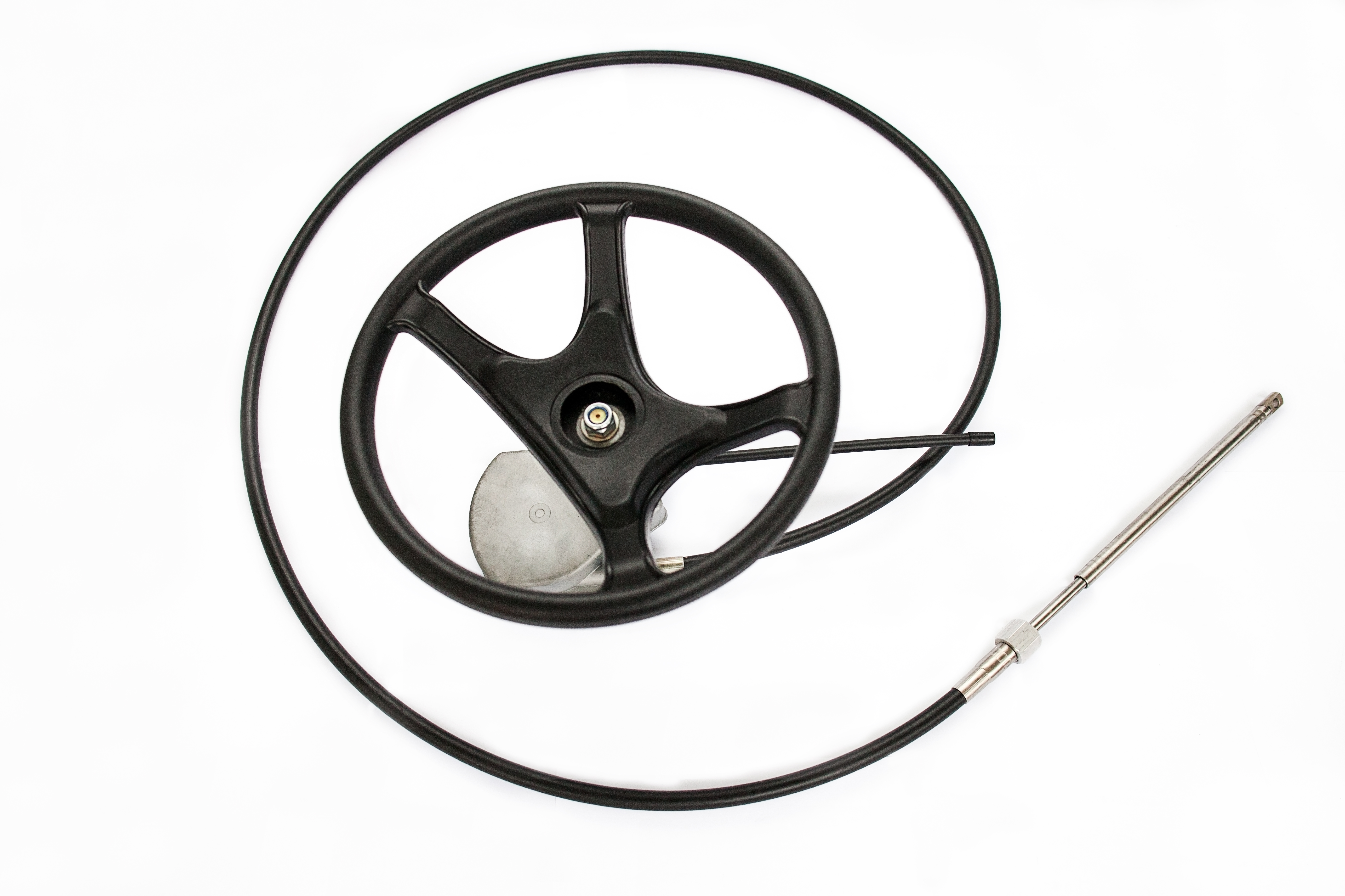 EcoPower 3.0: 24V - 140lbs - 2100W mit Steuerungssystem (Lenkung und Ferngashebel)