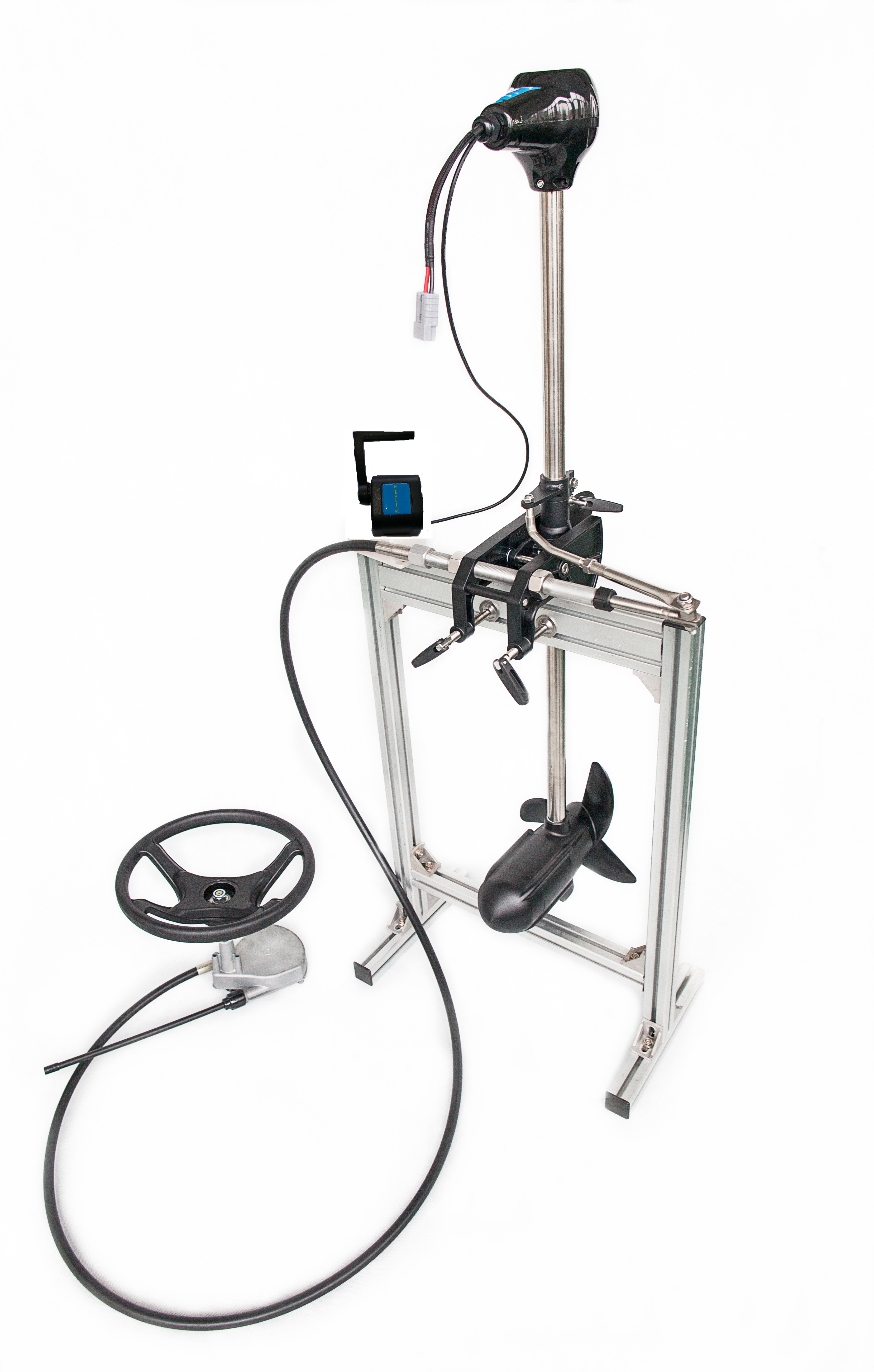 EcoPower 3.0: 24V - 140lbs - 2100W mit Steuerungssystem (Lenkung und Ferngashebel)